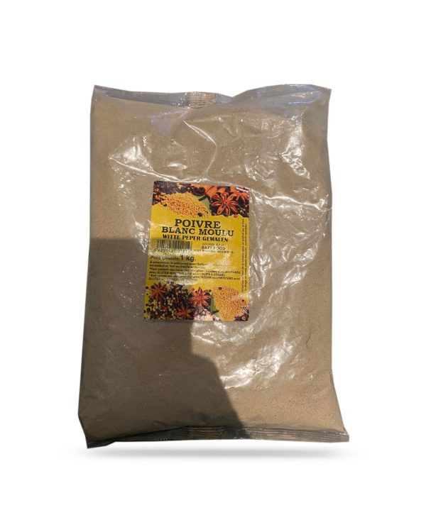 poivre blanc moulu