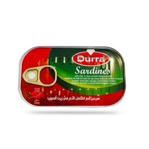 سردين دورا بالفلفل الحار